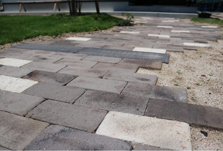 松江市の外構リフォーム（アプローチ）